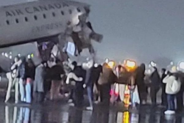 Air Canada Flight Collides with Firetruck at LaGuardia Airport