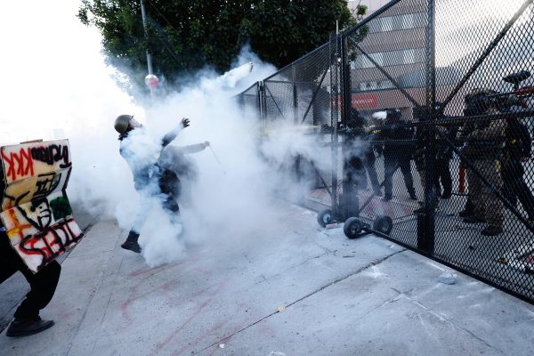 Dozens Arrested as ‘No Kings’ Protests Sweep U.S., Turn Violent in Los Angeles