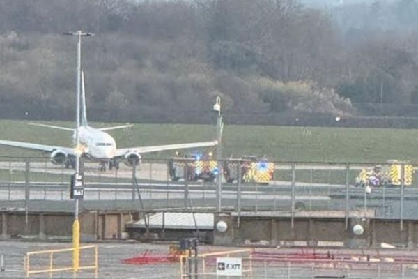 Emergency Crews Respond to Ryanair Jet Incident at Manchester Airport