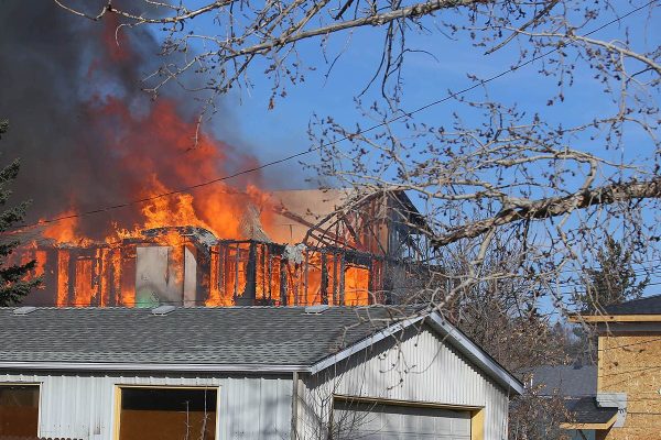 Fire Damages Under-Construction Duplex in Calgary’s Radisson Heights