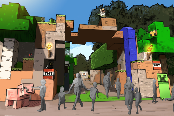 Minecraft Theme Park to Open at Chessington in 2027