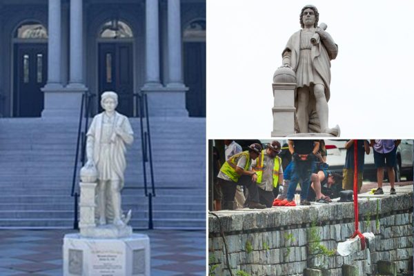New Christopher Columbus Statue Installed on White House Grounds