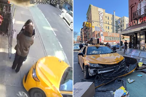 NYC Taxi Plows Into Pedestrians in Miraculous Lower East Side Crash