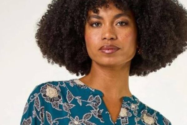 Shoppers Praise Roman’s Low-Maintenance Floral Top as Spring Sale Begins