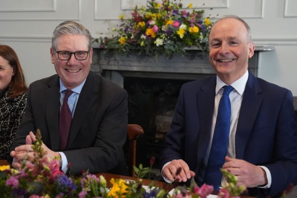 Starmer and Martin Emphasize Deepening Ties at UK-Ireland Summit Amid Cork Protests