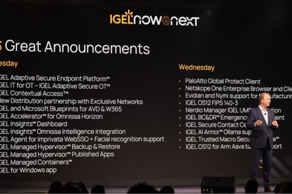 IGEL Unveils 23 Major Endpoint Innovations at Now & Next 2026