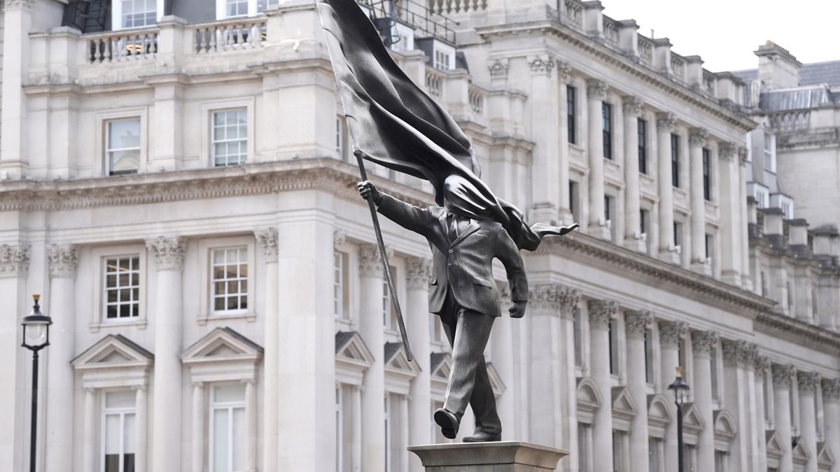 Mystery Statue in London Sparks Fresh Banksy Speculation