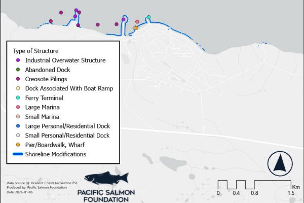 New Research Reveals Extensive Shoreline Development on Vancouver Island