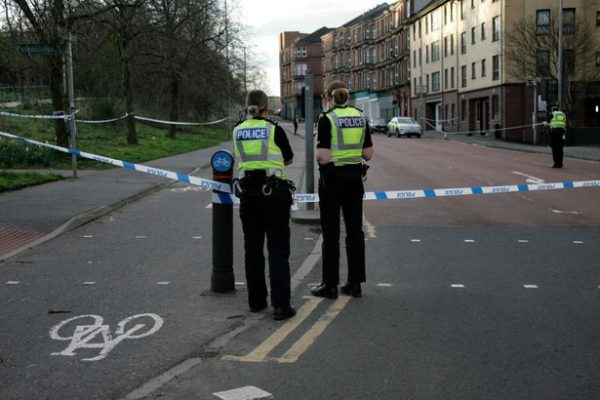 Police Cordon Off Area Near Glasgow’s Firhill Stadium