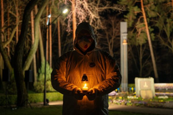 Slavutych Holds Somber Vigil Marking 40 Years Since Chernobyl Disaster