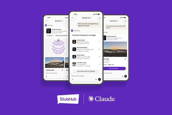 StubHub Expands AI Footprint with New Anthropic Claude Integration