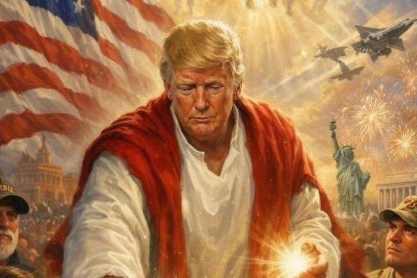 Trump Faces Backlash After Posting AI Image of Himself as Jesus