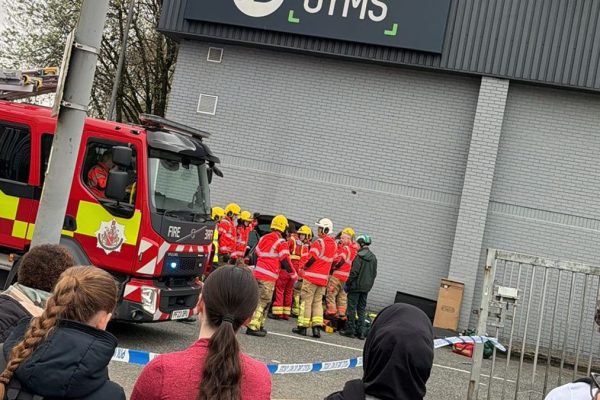 Two Injured After Car Crashes Through Wall of Bury Gym