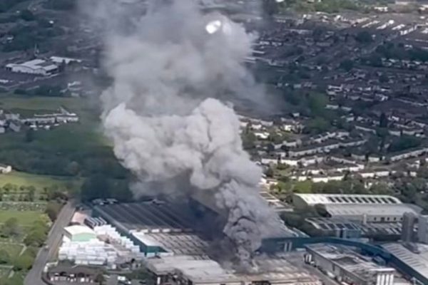 Massive Fire Erupts at Warburtons Bakery in Burnley; Staff Safely Evacuated